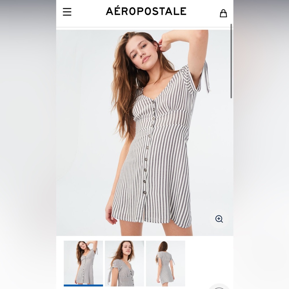 Aeropostale Striped Sundress